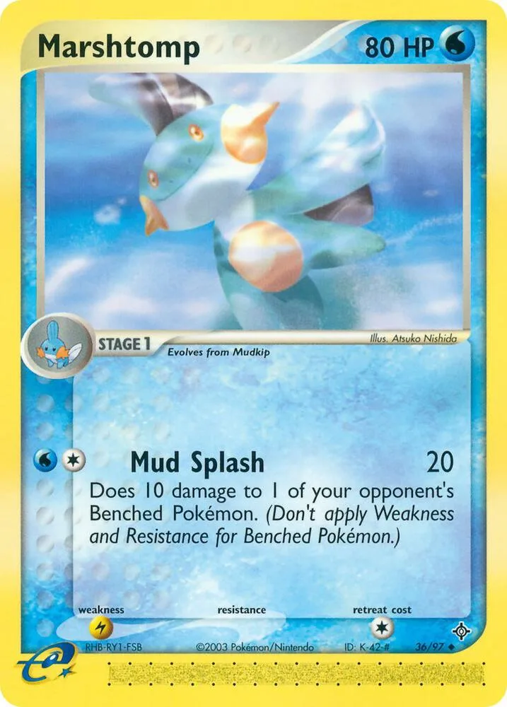 Marshtomp card front