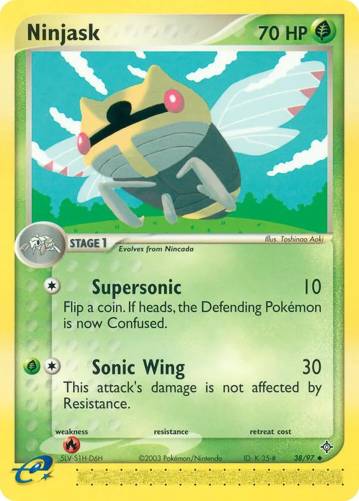 Ninjask card front