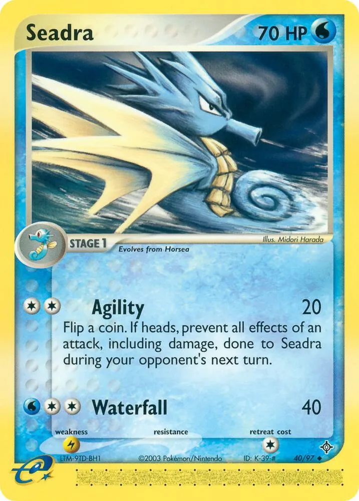 Seadra card front