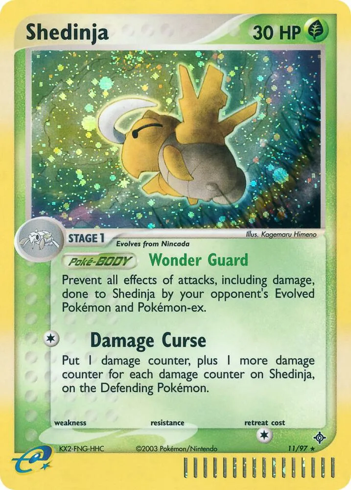 Shedinja card front