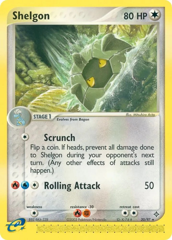 Shelgon card front