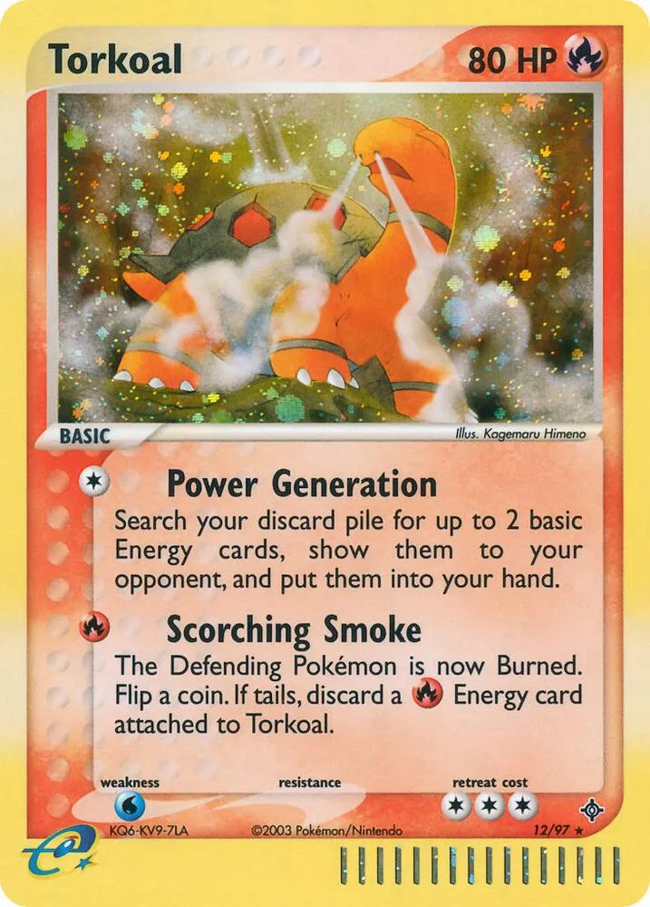Torkoal card front