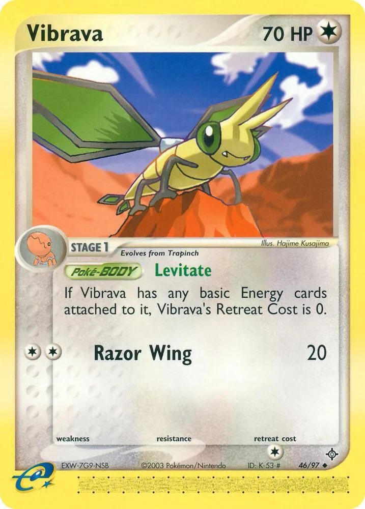 Vibrava card front