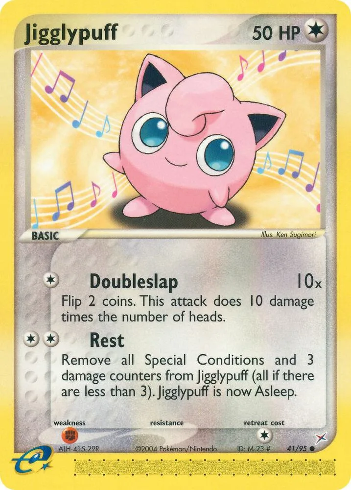 Jigglypuff card front