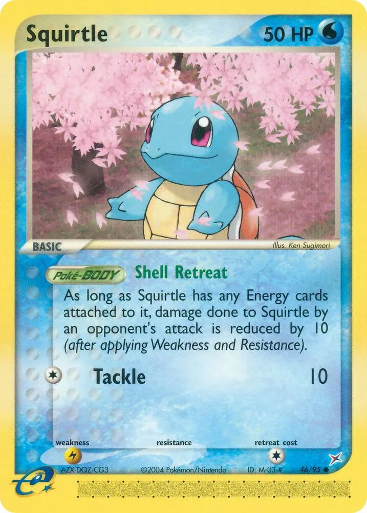 Squirtle card front