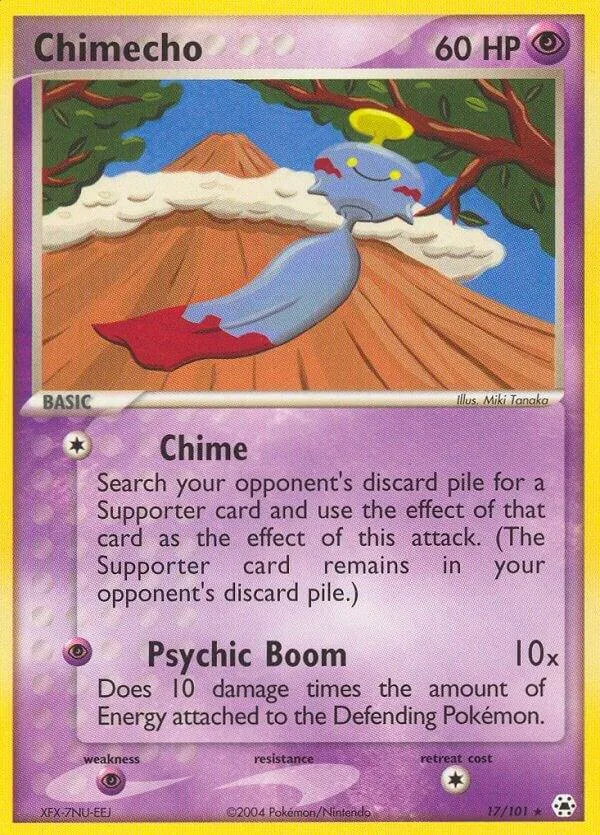 Chimecho card front