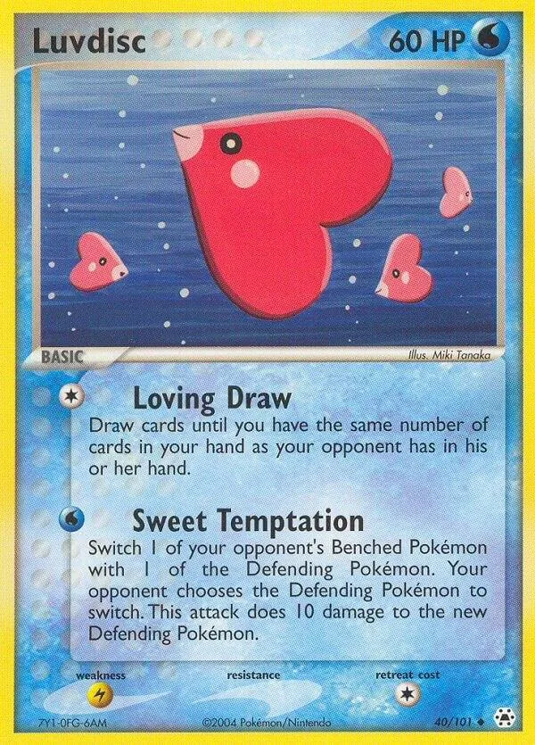 Luvdisc card front