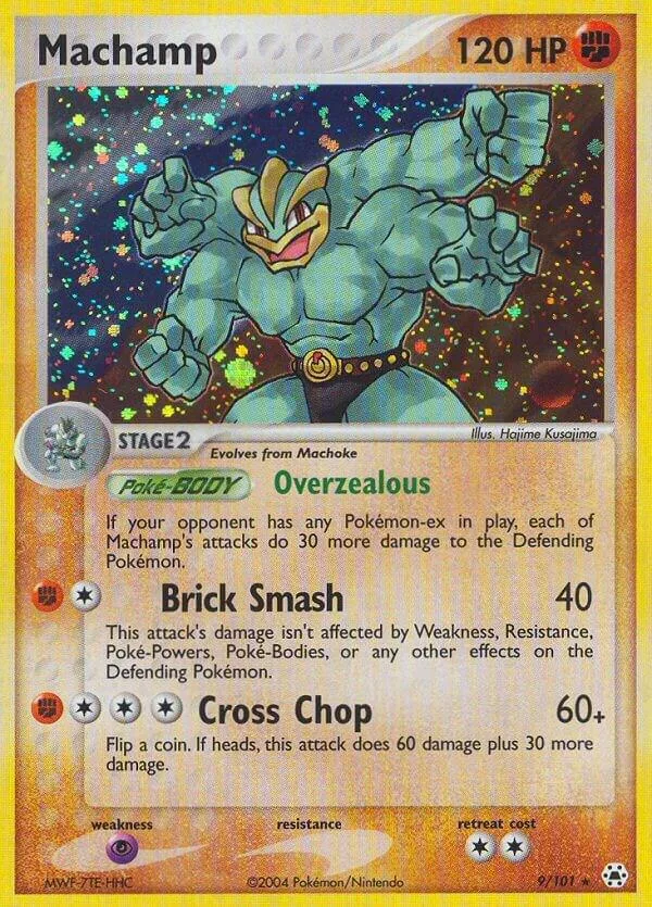 Machamp card front