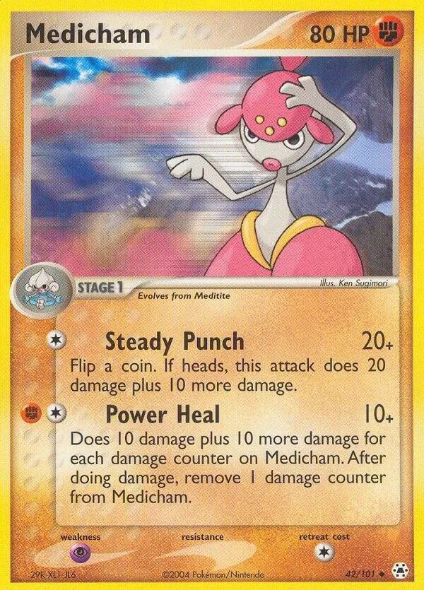 Medicham card front