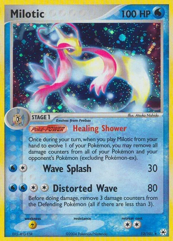 Milotic card front