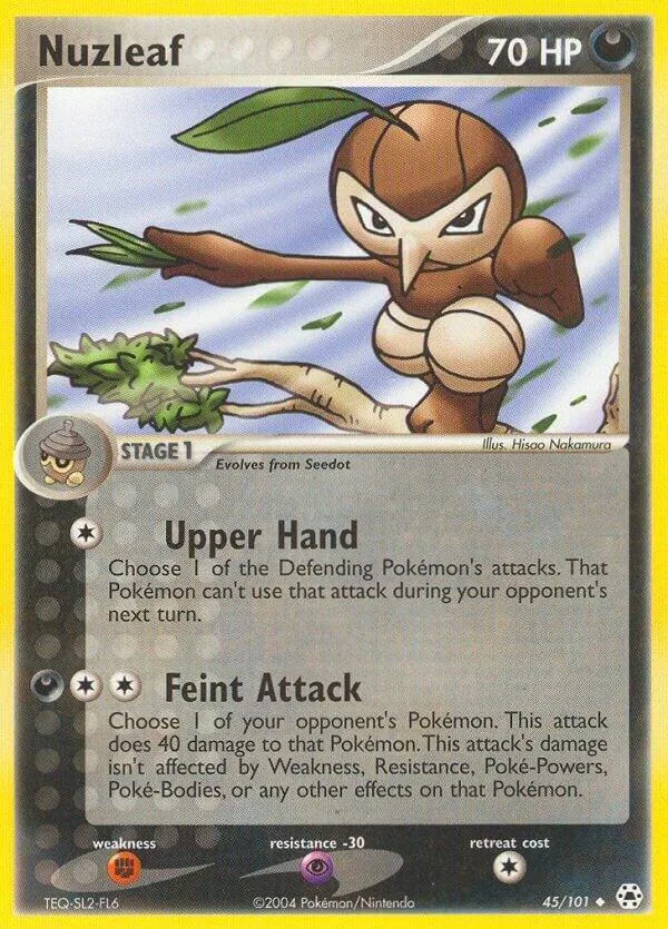 Nuzleaf card front