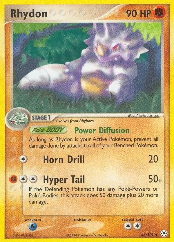 Rhydon card front
