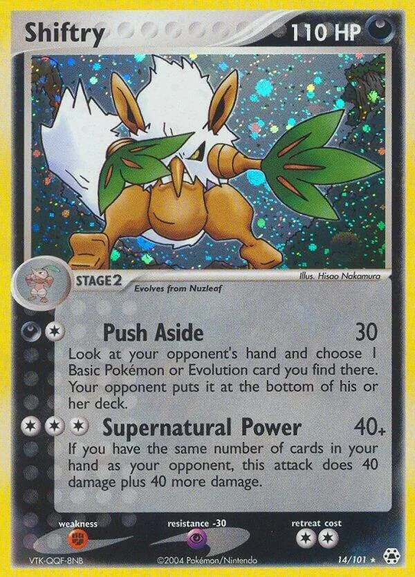 Shiftry card front