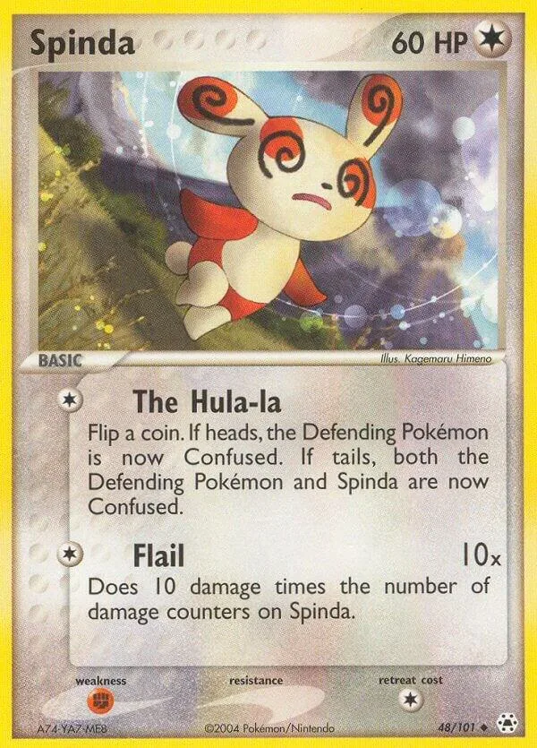 Spinda card front