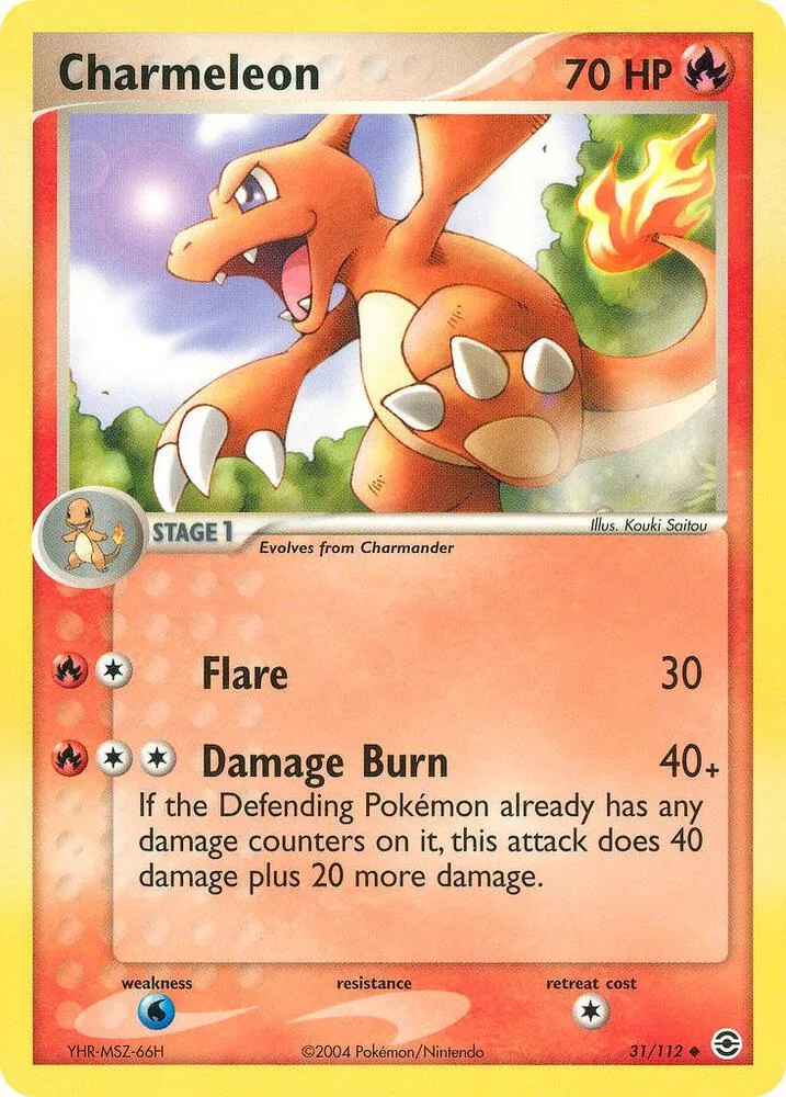 Charmeleon card front