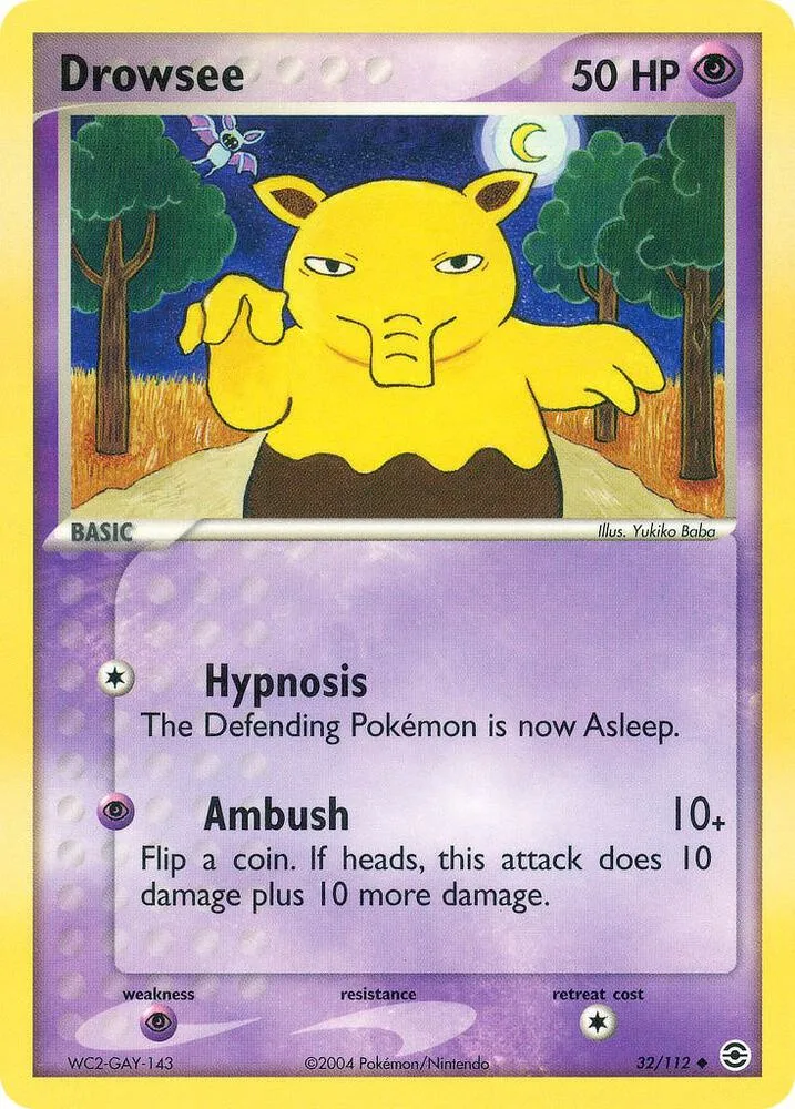 Drowsee card front