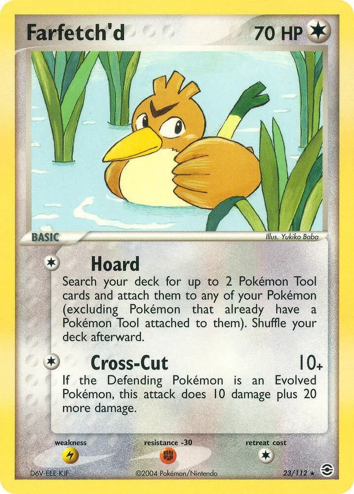 Farfetch'd card front