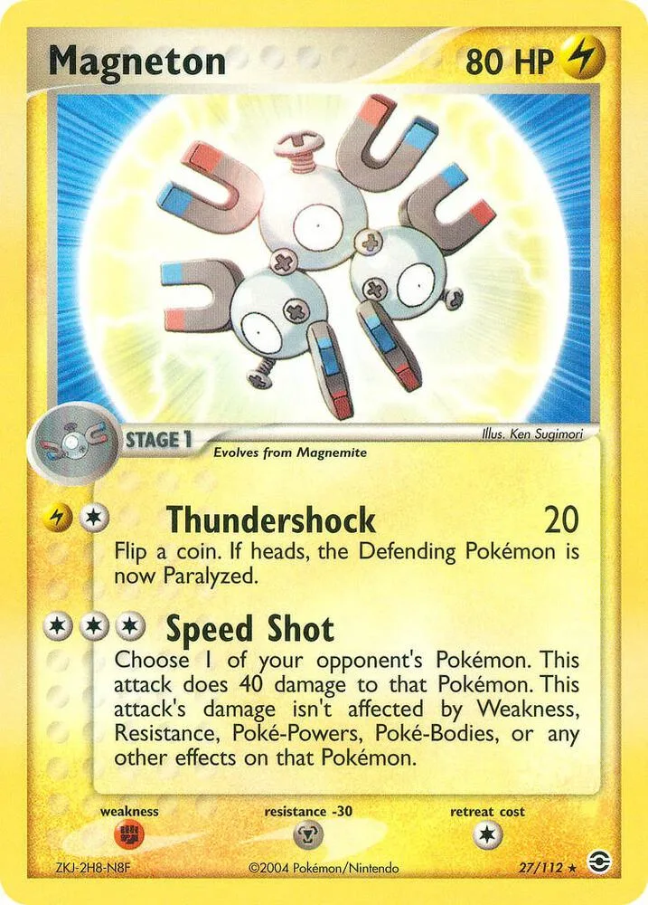 Magneton card front