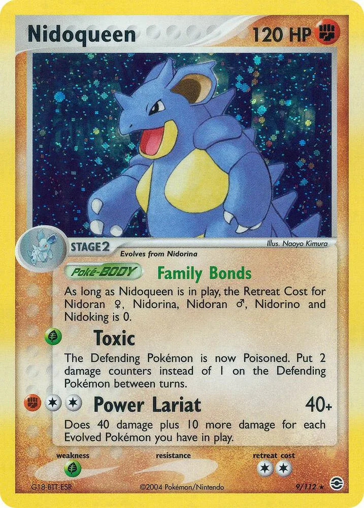 Nidoqueen card front