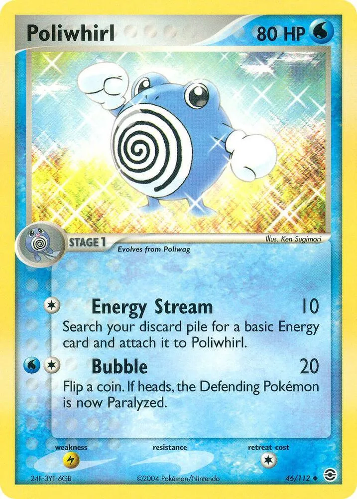Poliwhirl card front