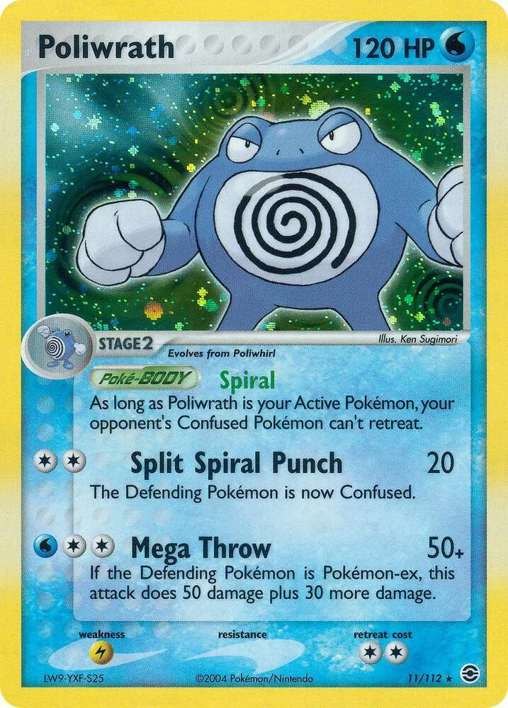 Poliwrath card front
