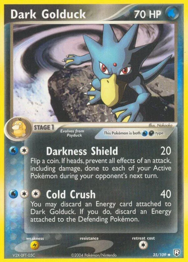 Dark Golduck card front