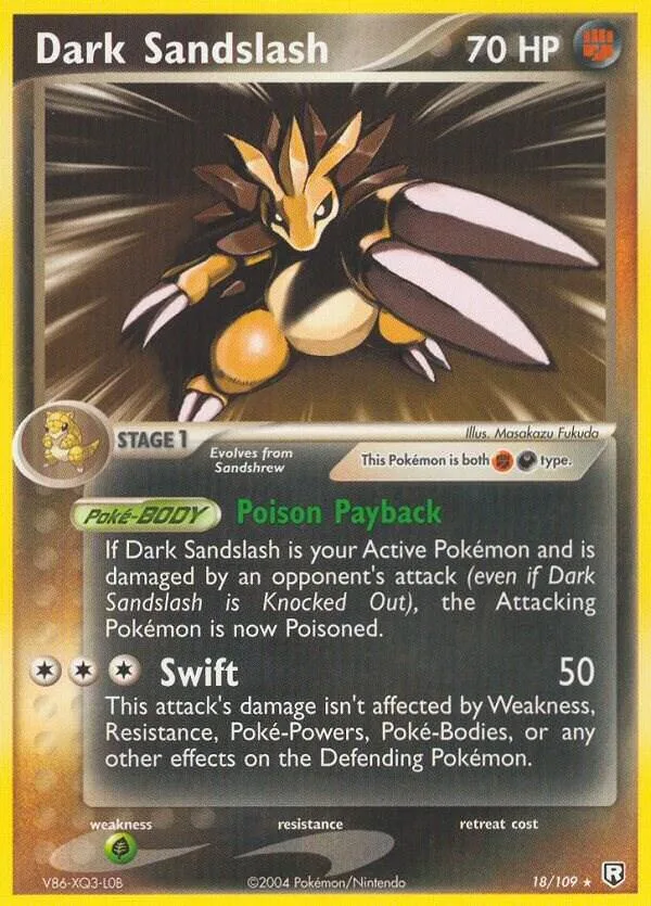 Dark Sandslash card front