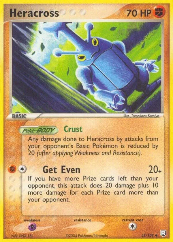 Heracross card front