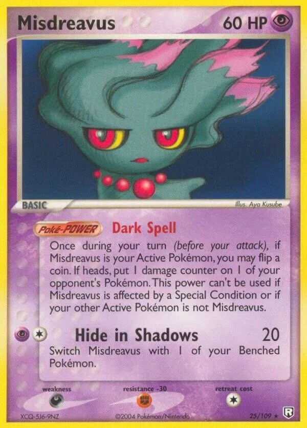 Misdreavus card front
