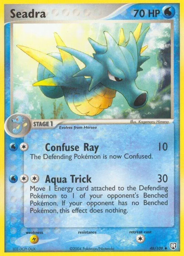 Seadra card front