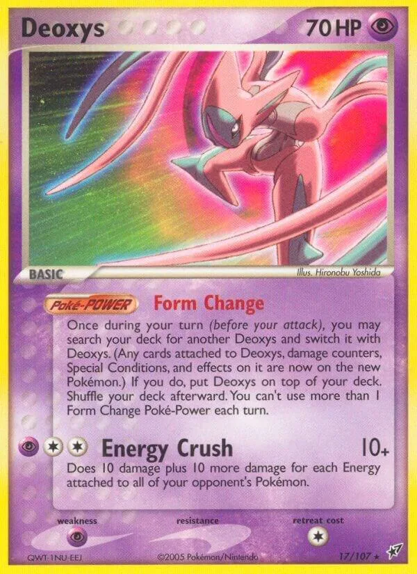 Deoxys (Attack Forme) card front