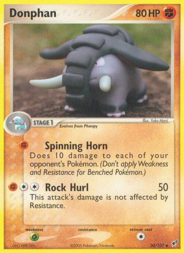 Donphan card front