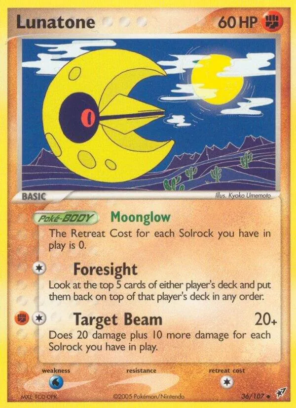 Lunatone card front