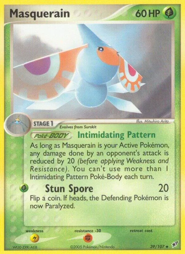 Masquerain card front