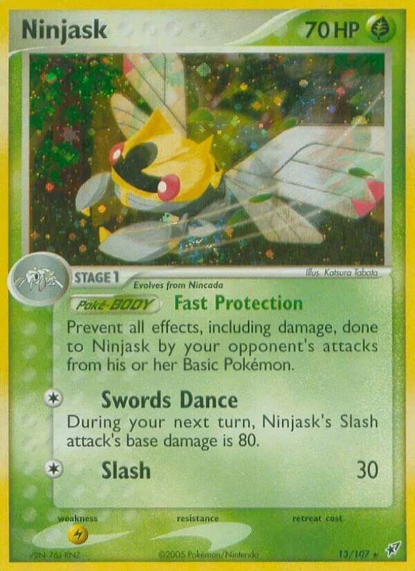 Ninjask card front