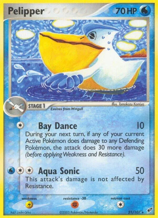 Pelipper card front