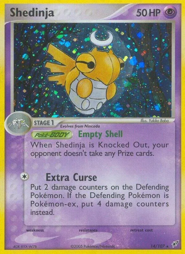 Shedinja card front