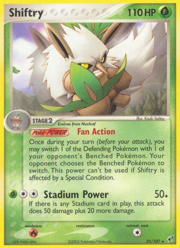 Shiftry card front