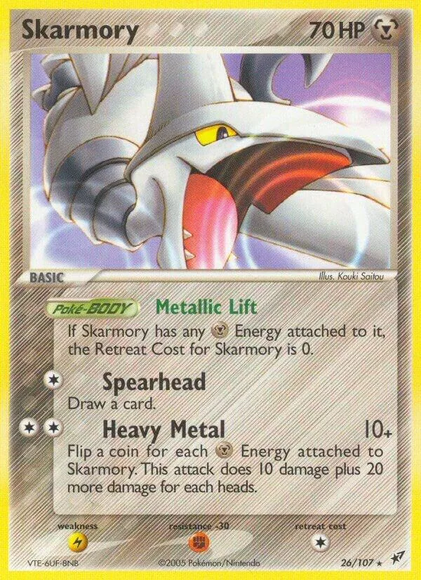 Skarmory card front