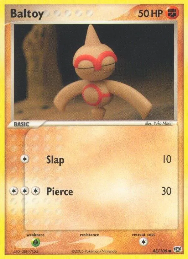 Baltoy card front