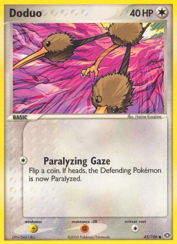 Doduo card front