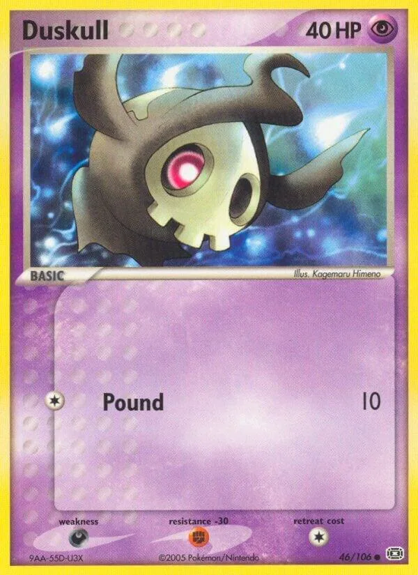 Duskull card front
