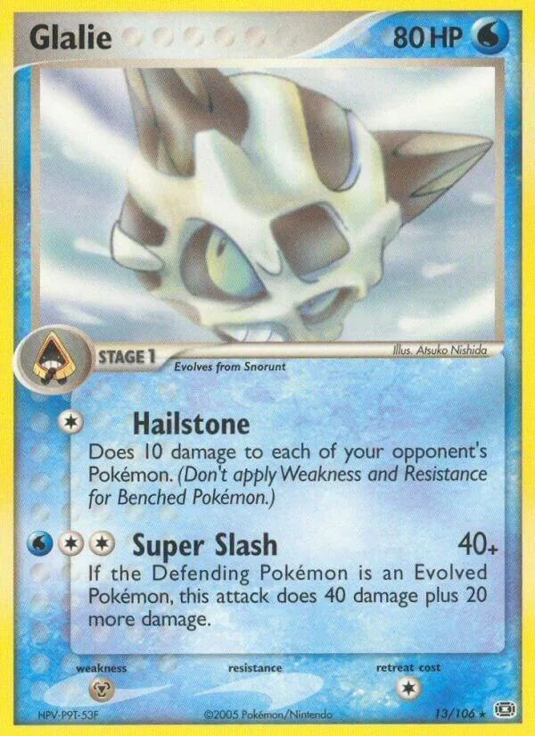 Glalie card front
