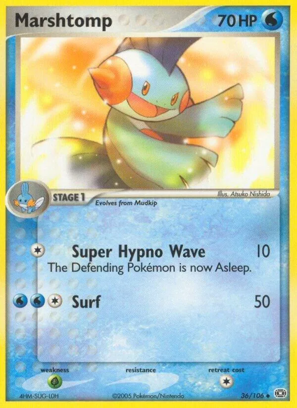 Marshtomp card front
