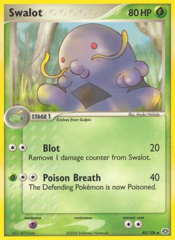 Swalot card front