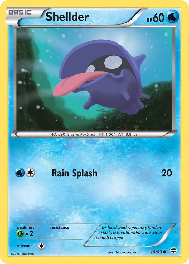 Shellder card front