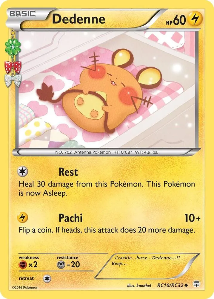 Dedenne card front
