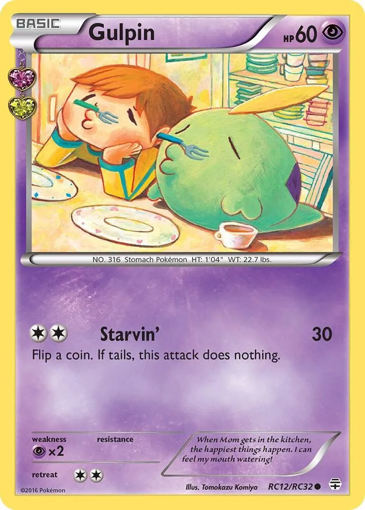 Gulpin card front