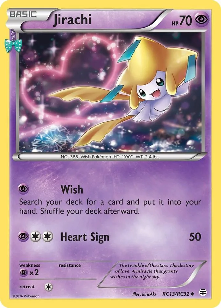 Jirachi card front