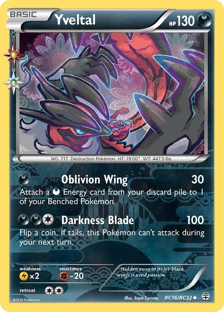 Yveltal card front